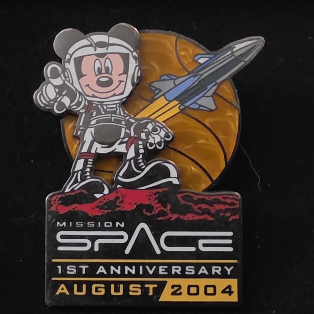 Vintage 2004 WDW Epcot Mission Space 1st Anniversary LE Pin